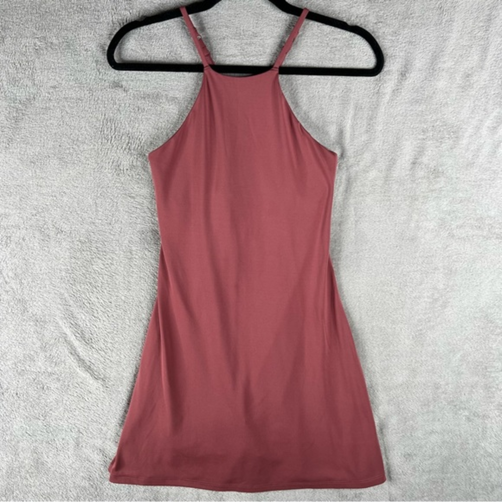 Girlfriend Collective Undress Workout Dress‎ Built In Shorts Size Small Fig